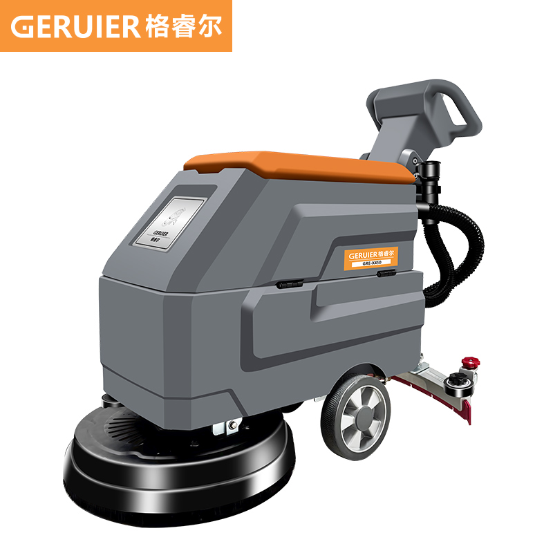 GRE-X450多功能手推式洗地机商场超市医院地面清洁刷地机